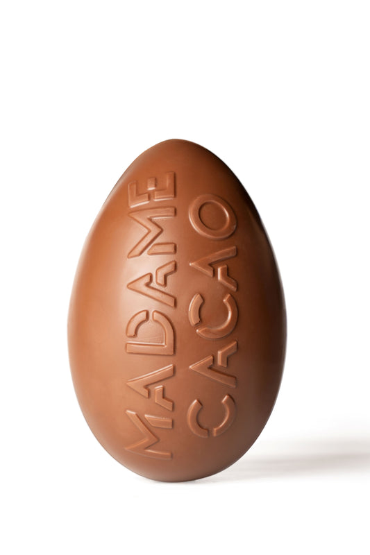 L’oeuf Madame Cacao Noir 25 cm 500gr